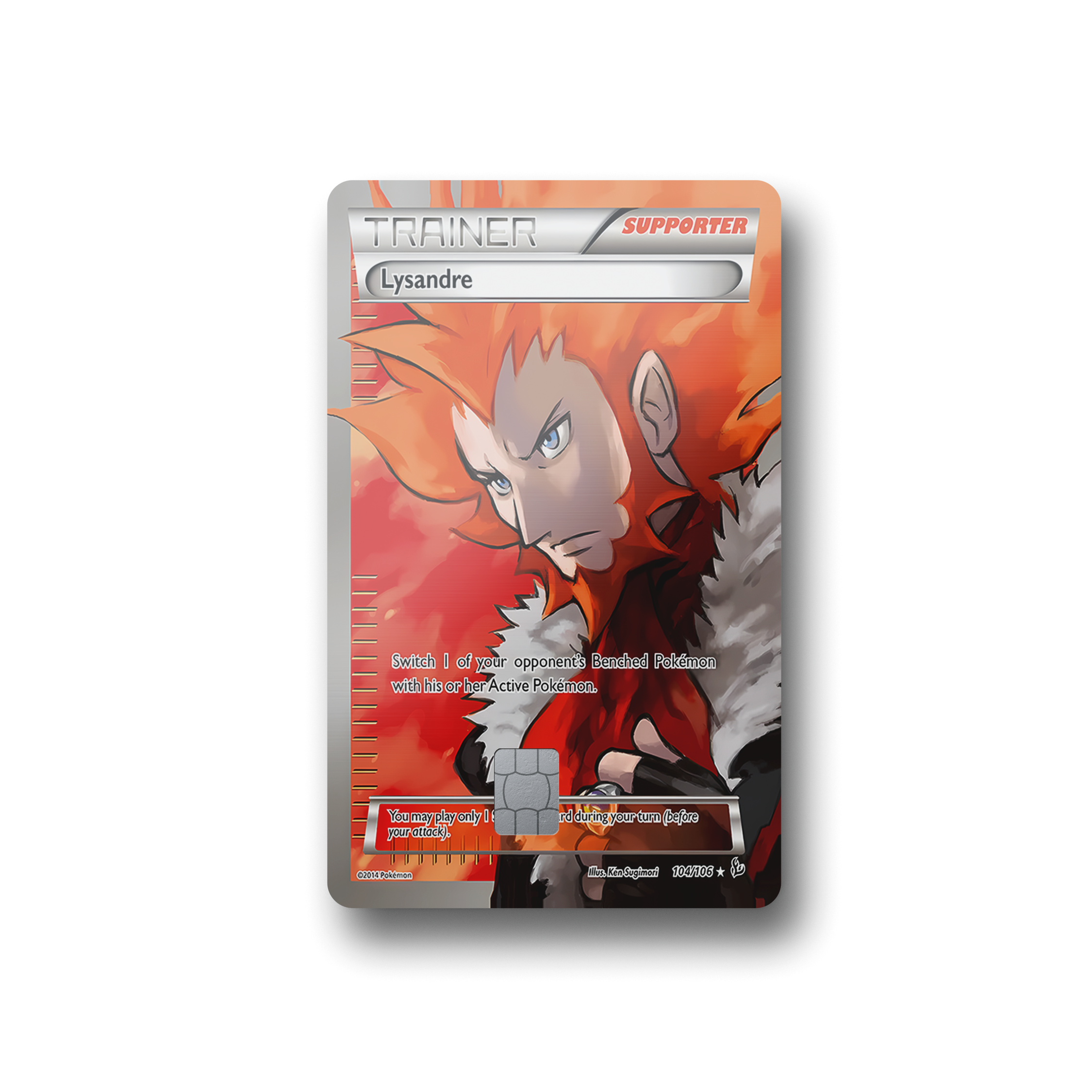 Team Flare Leader Card Skin